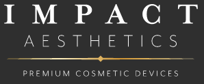 Impact Aesthetics logo. Serving Premium Cosmetic Devices